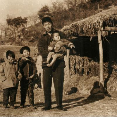 1960년대 임동면 마령리 음지마 문병태 씨 집