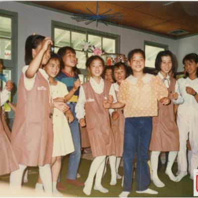1988년 6월17~18일 원천국민학교 보이ㆍ걸스카웃트 놀이시간(2)