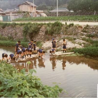 환경정화운동...이 아닌 세수하기