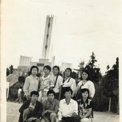 1971년 충혼탑에서