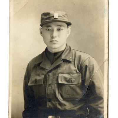 1950년대 아버지 앨범 속 군대 동기