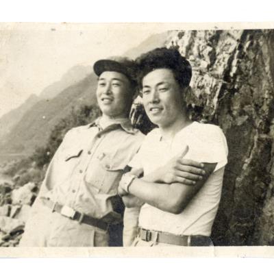 1950년대 춘천에서 군대 동기와