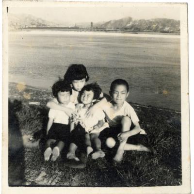 1950년대 낙동강변에서