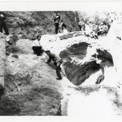 1961년 안동고등학교 주왕산 견학