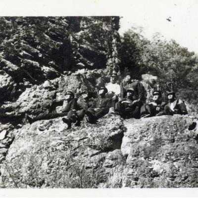 1961년 안동고등학교 주왕산 견학
