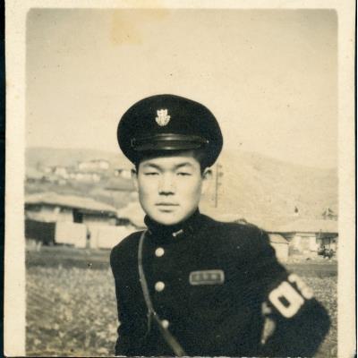 1956년 안동중학교 재학시절 모습