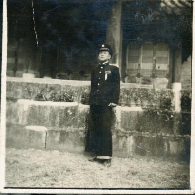 1957년 안동중학교 재학시절 모습