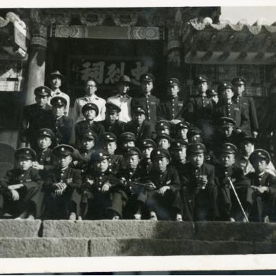 1957년 안동중학교 봉정사 소풍