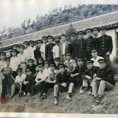 1959년 안동고등학교 단체사진