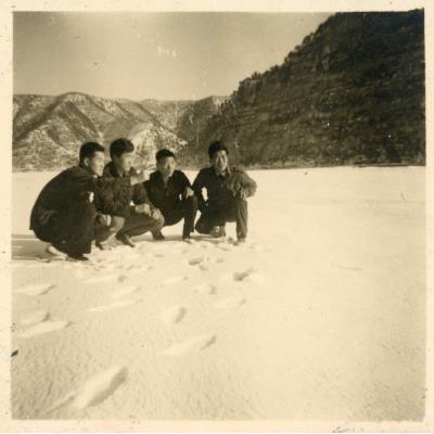 1962년 풍산 마애리에서 찍은 모습