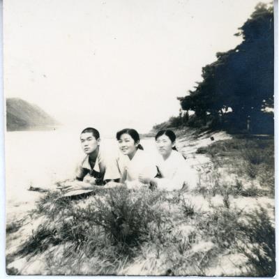 1961년 풍산 마애리에서 찍은 모습