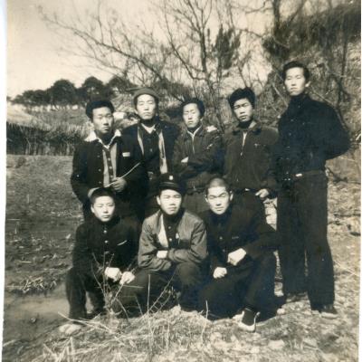 1964년 풍산 마애리에서 찍은 모습