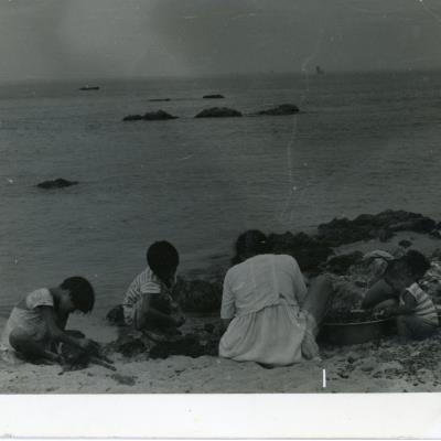 1964년 해수욕장