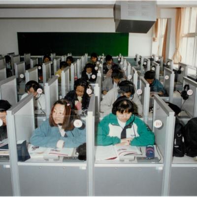 가톨릭 상지대학교 어학실 1989년