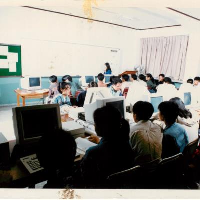가톨릭 상지대학교 전산정보처리과 수업 1989년