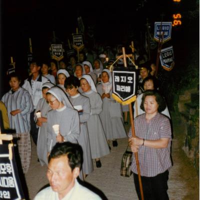 천주교 안동교구 사제단 시국미사 명동 성당 공권력 난입에 따른 미사 봉헌 1995년