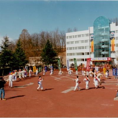 가톨릭 상지대학교 개교 25주년 퍼레이드 - 안동시내