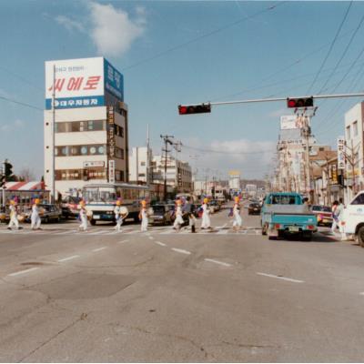 가톨릭 상지대학교 개교 25주년 퍼레이드 - 안동시내