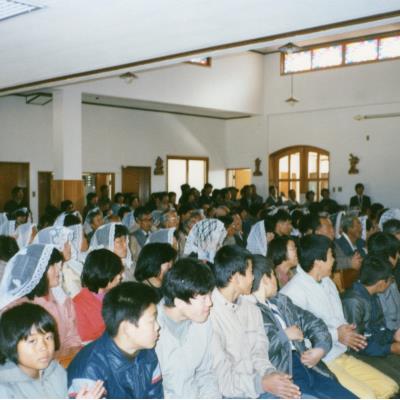 1985년 11월24일 추수감사제 및 농민대회(다인천주교회)