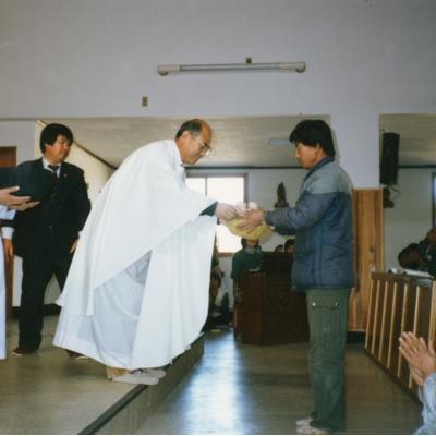 1985년 11월24일 추수감사제 및 농민대회(다인천주교회)