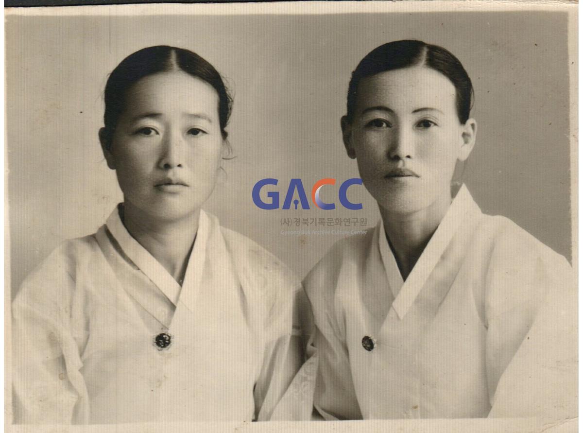 장장수씨 모친(오른쪽) 작은그림