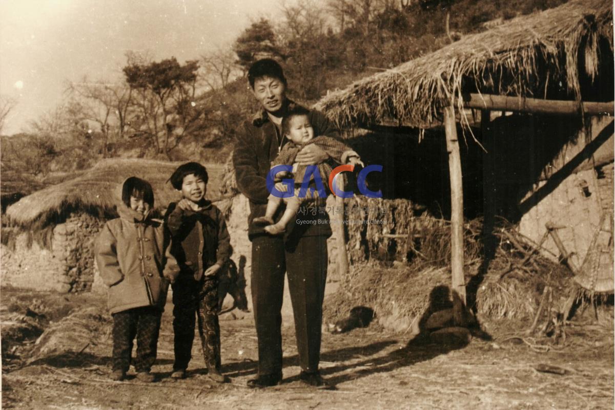 1960년대 임동면 마령리 음지마 문병태 씨 집 작은그림