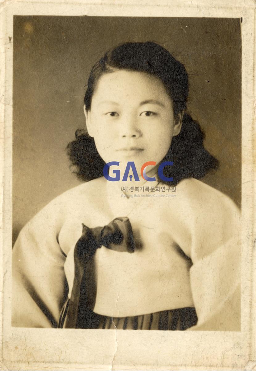 1950년대 친정어머니의 젊은시절 작은그림