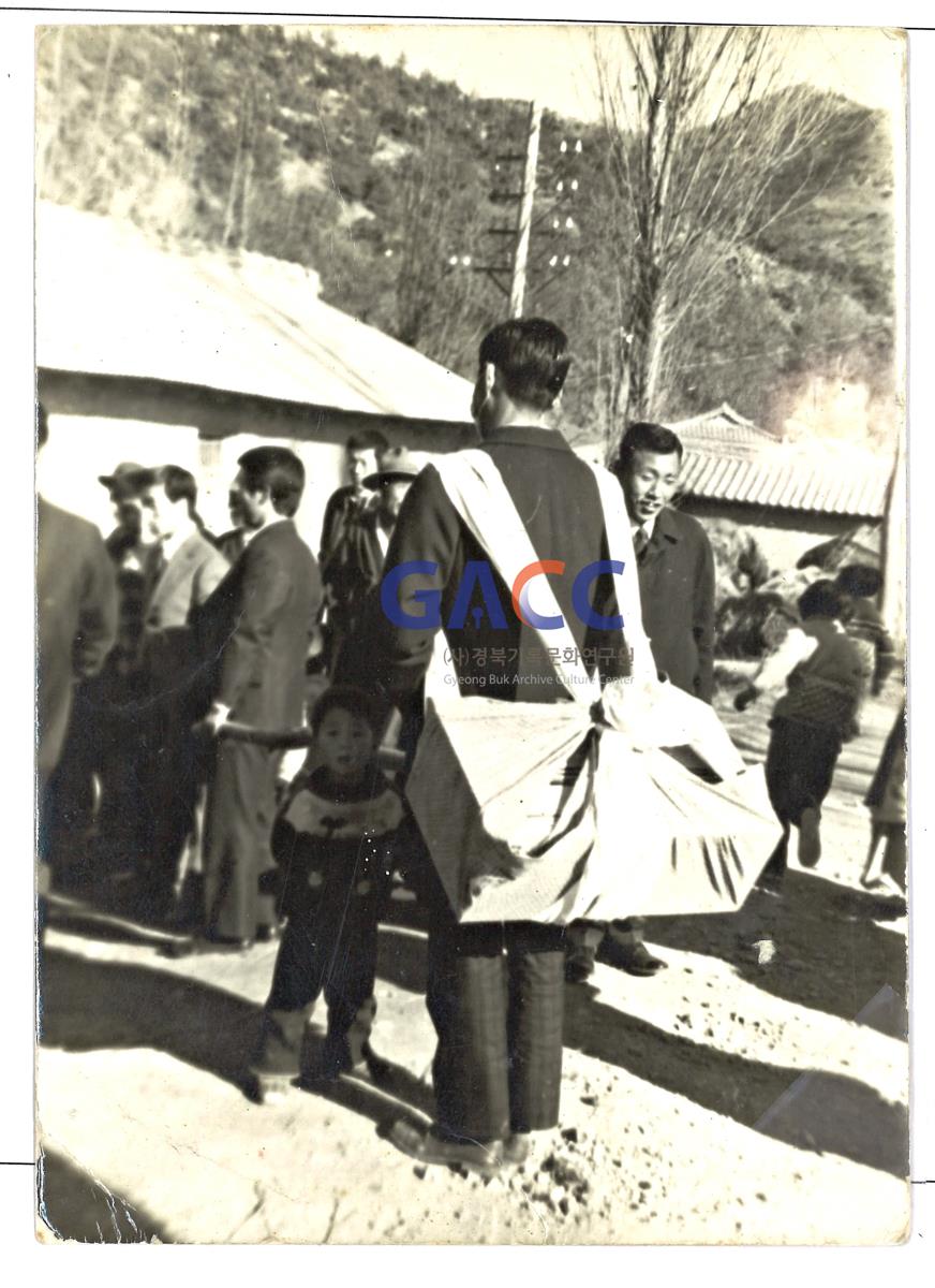 1972년 안평2리 함잡이 작은그림