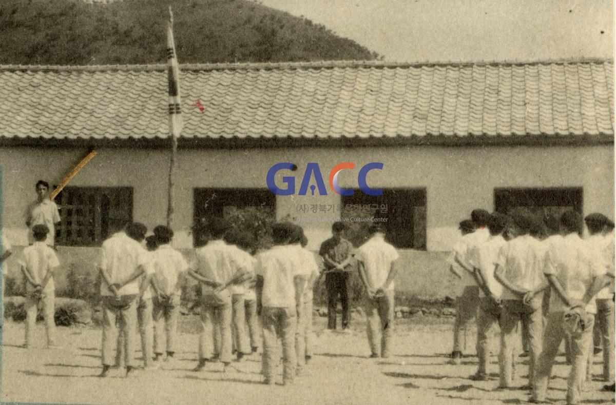 1965년 월곡중학교 조회 모습 작은그림