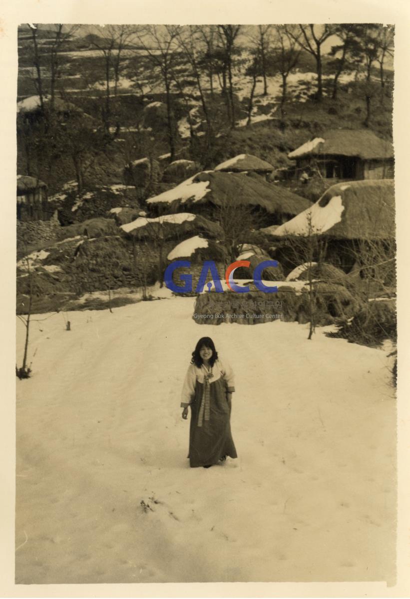 1973년 겨울의 와룡면 가류리 마을에서 작은그림
