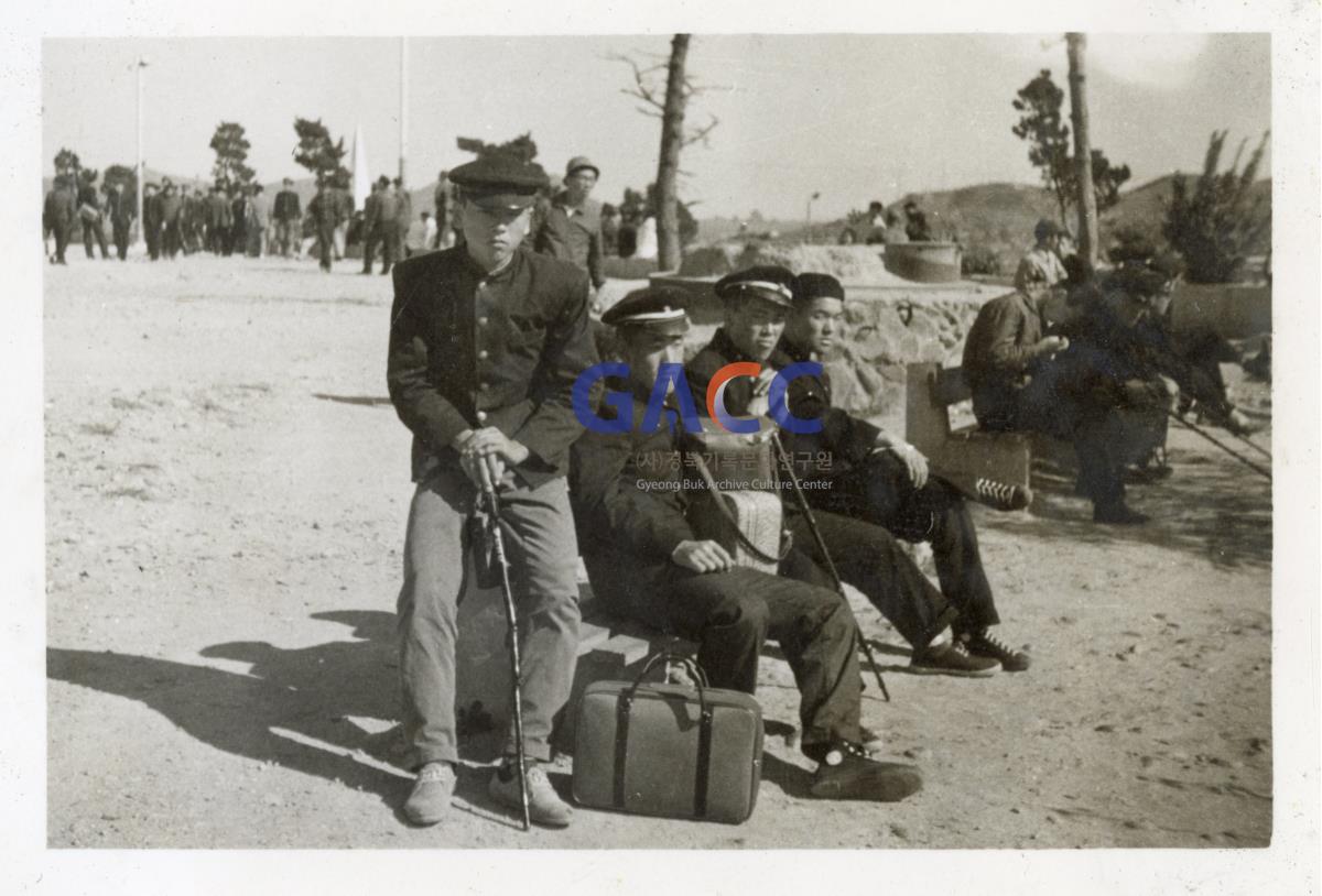 1961년 안동고등학교 진주 수학여행 작은그림