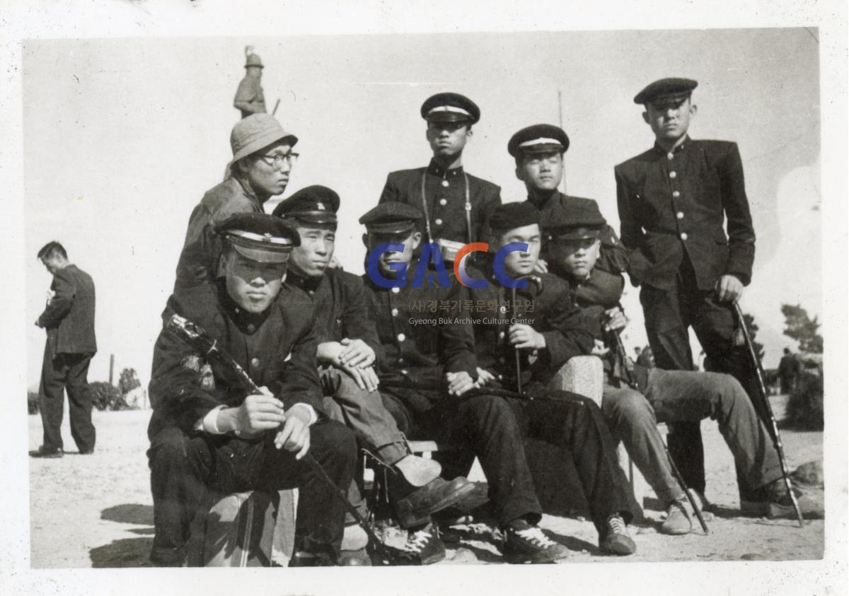 1961년 안동고등학교 진주 수학여행 작은그림
