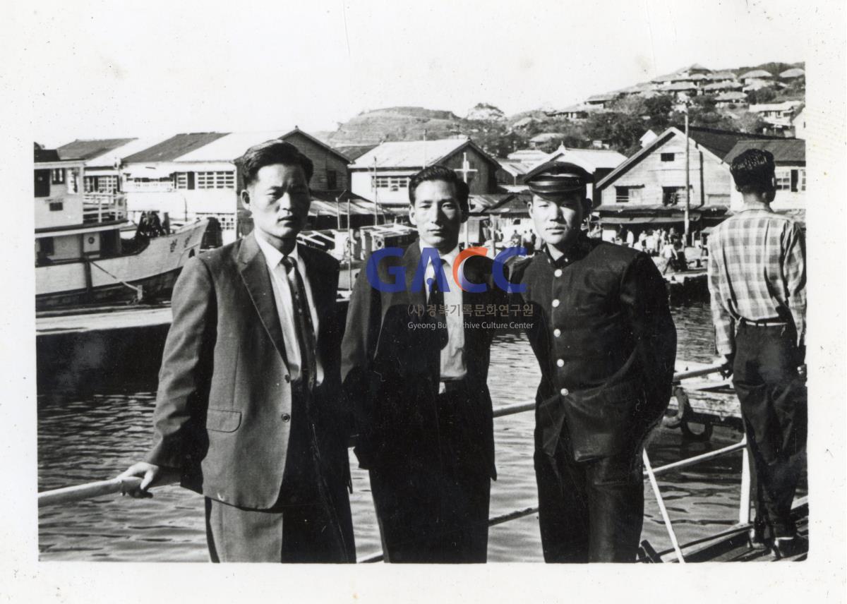 1961년 안동고등학교 진주 수학여행 작은그림