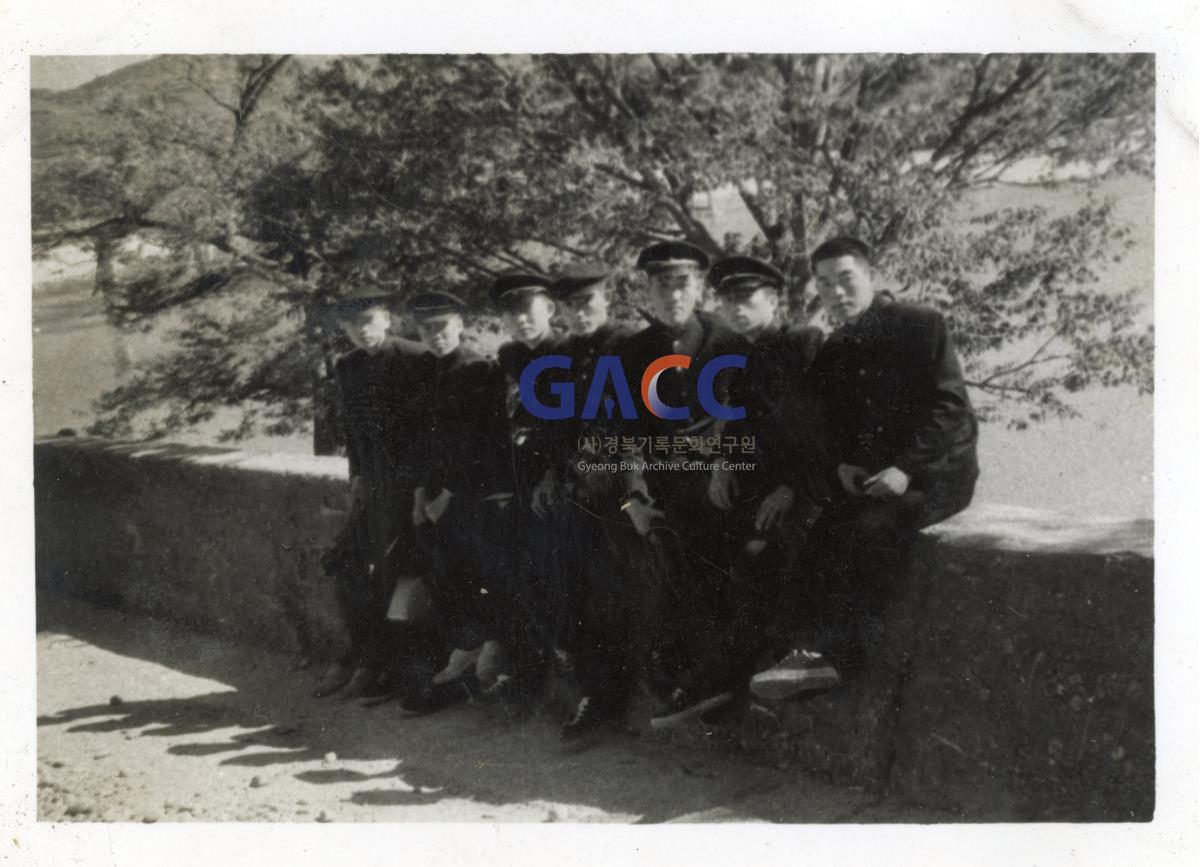 1961년 안동고등학교 진주 수학여행 작은그림