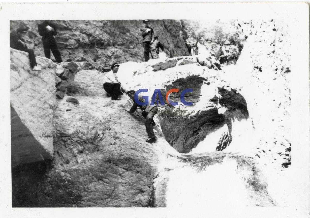1961년 안동고등학교 주왕산 견학 작은그림