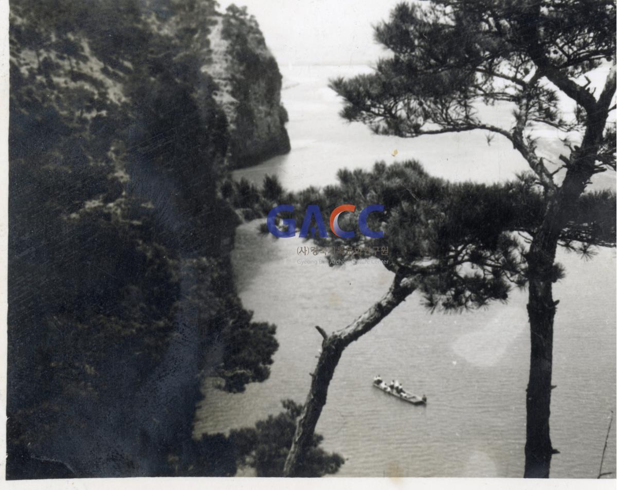 1960년 풍산 마애리 나룻배 작은그림