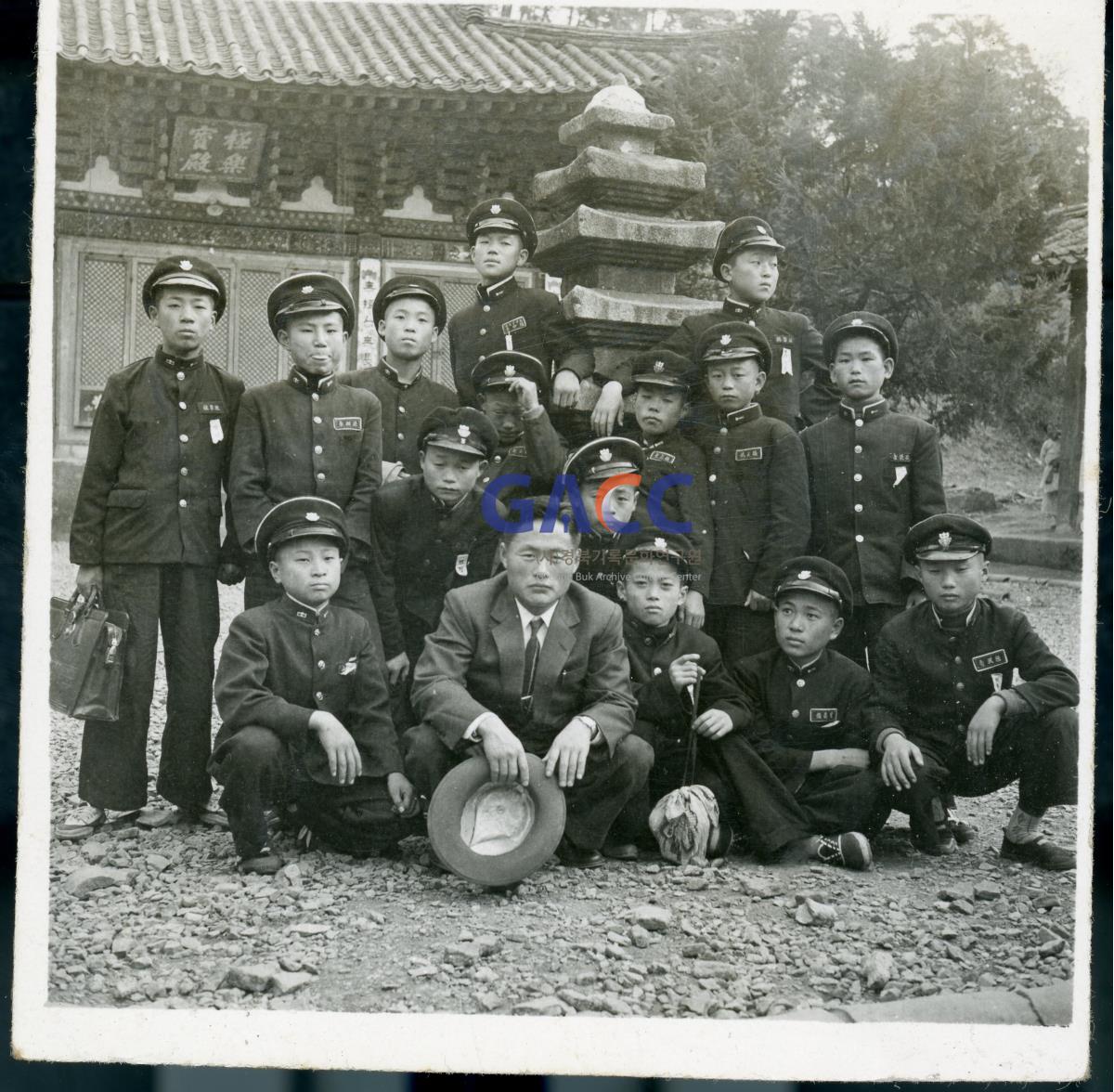 1957년 안동중학교 소풍 작은그림