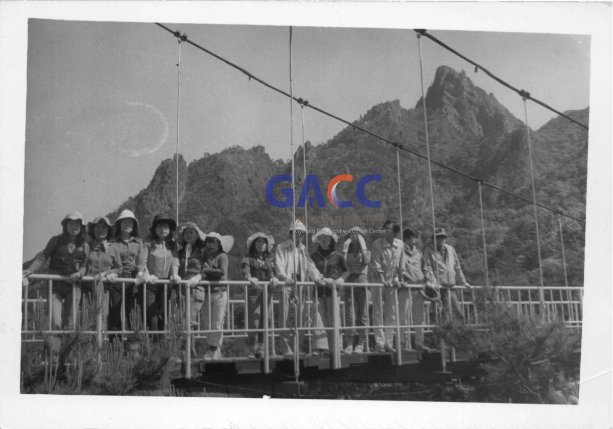 가톨릭 상지대학교 응미과 설악산 여행 1977년 작은그림