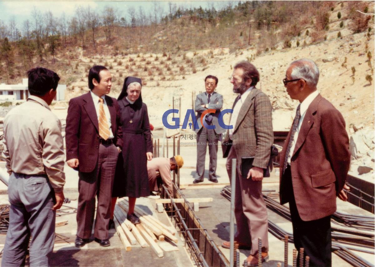 가톨릭 상지대학교 독일 마제리오 장학재단 한국담당자 내교 1978년 작은그림