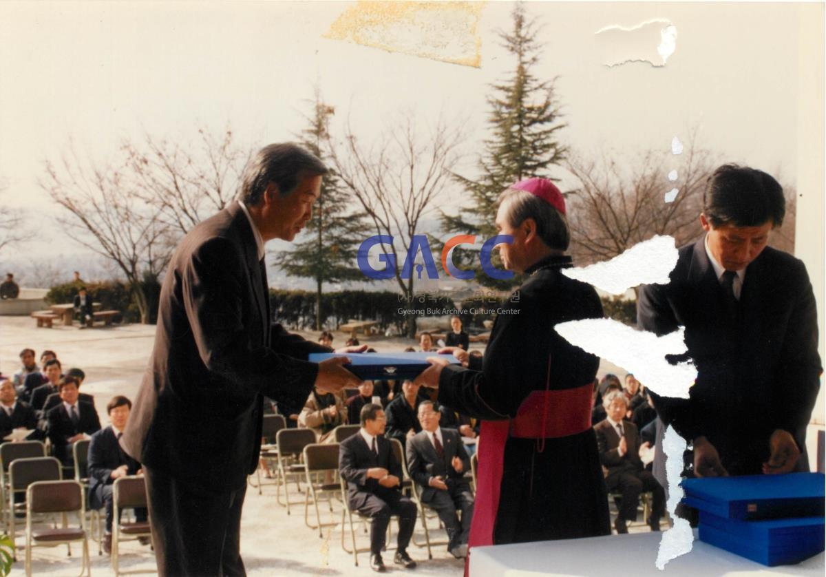 가톨릭 상지대학교 복지관 축성식 1991년 작은그림