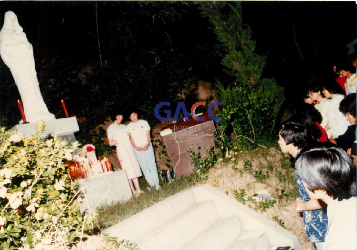 가톨릭 상지대학교 성모의밤 행사 1984년 작은그림