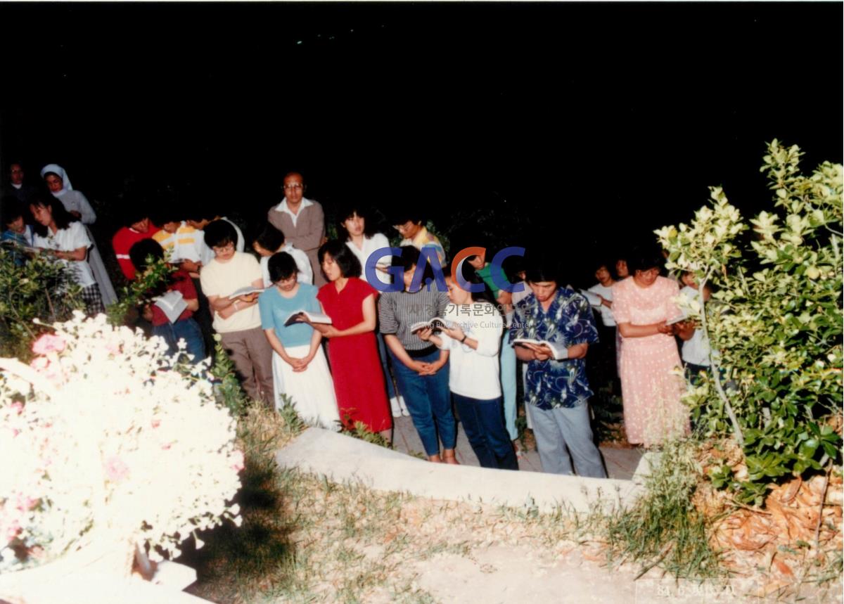 가톨릭 상지대학교 성모의밤 행사 1984년 작은그림