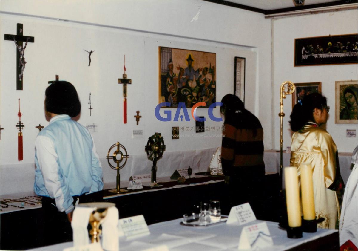 가톨릭 상지대학교 응용미술과 작품전 1989년 작은그림