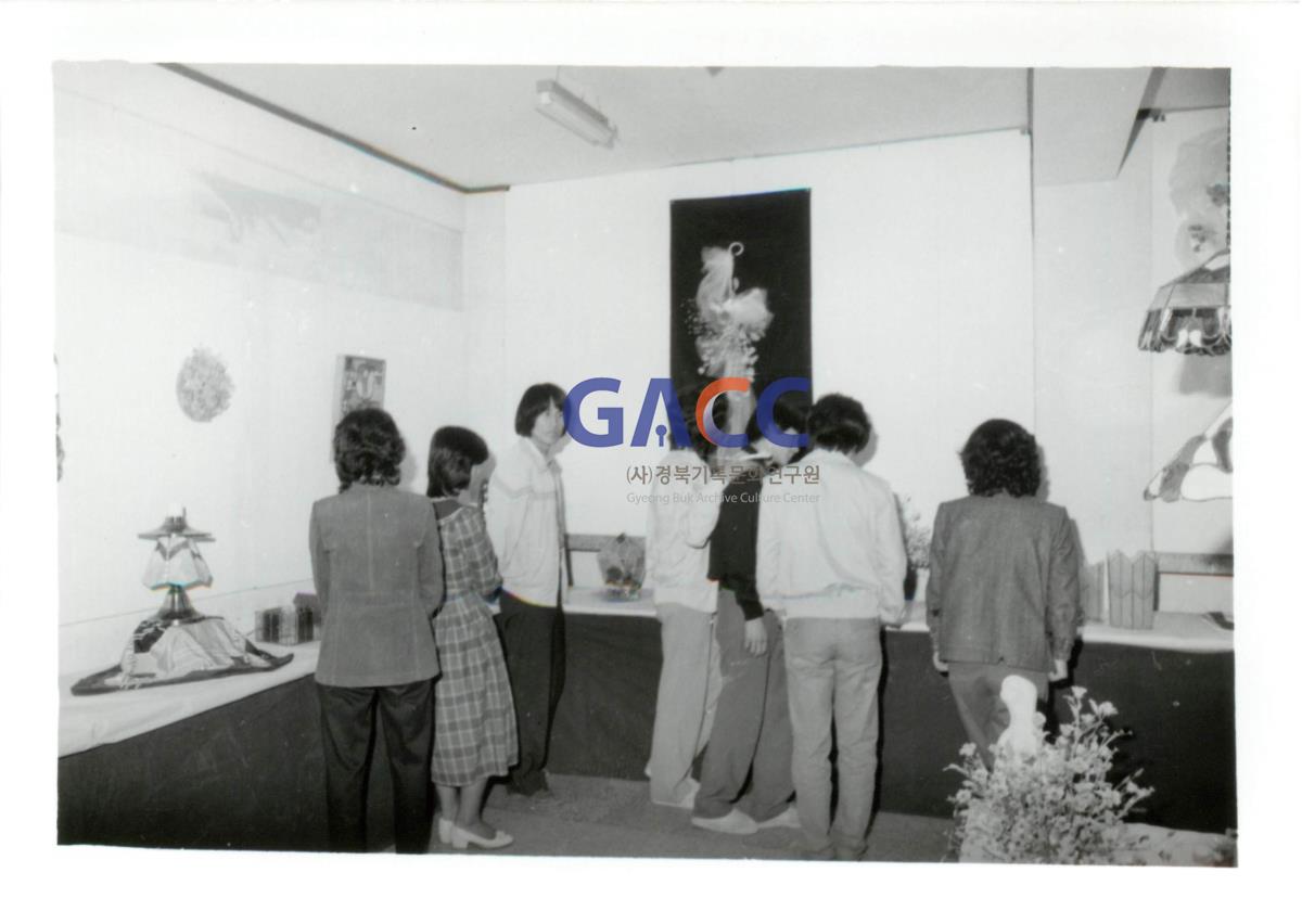 가톨릭 상지대학교 제2회 응용미술과 전시회 1974년 작은그림
