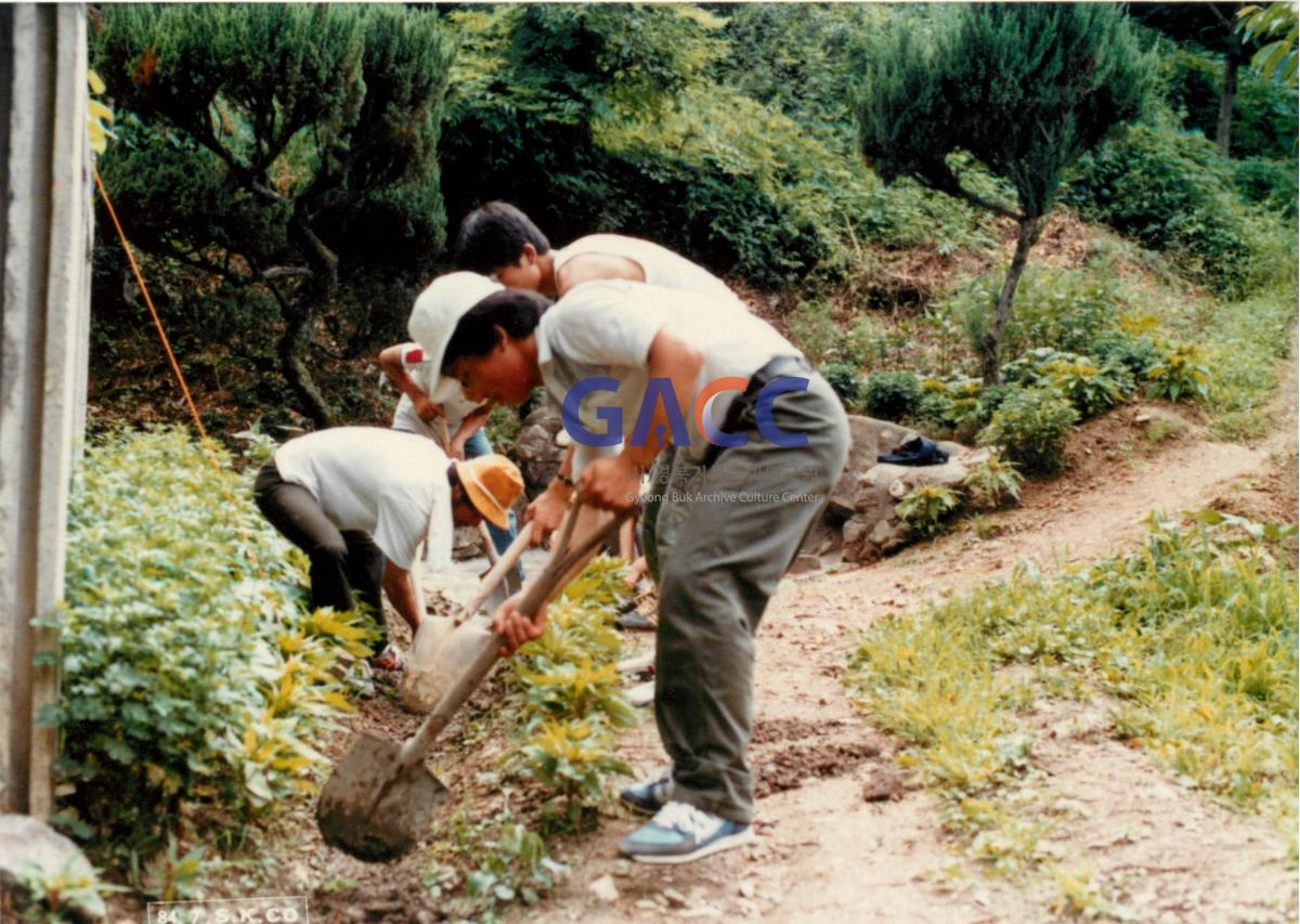 가톨릭 상지대학교 하계봉사활동 1984년 7월 23일 - 28일 작은그림