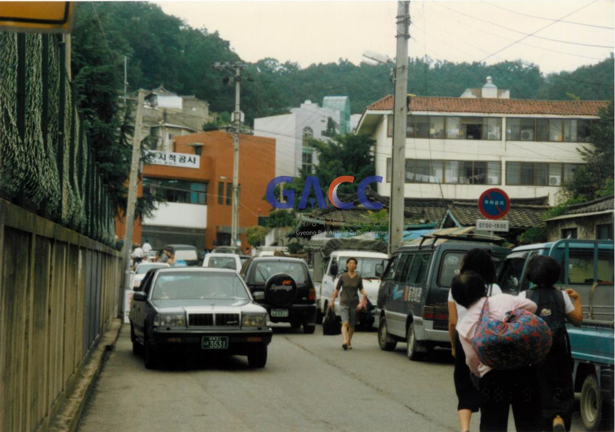 가톨릭 상지대학교 등교길(마리스타 학생회관 - 정문) 1990년대 작은그림