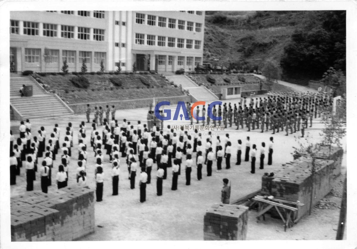 가톨릭 상지대학교 학도호국단 사열식 년대미상 작은그림