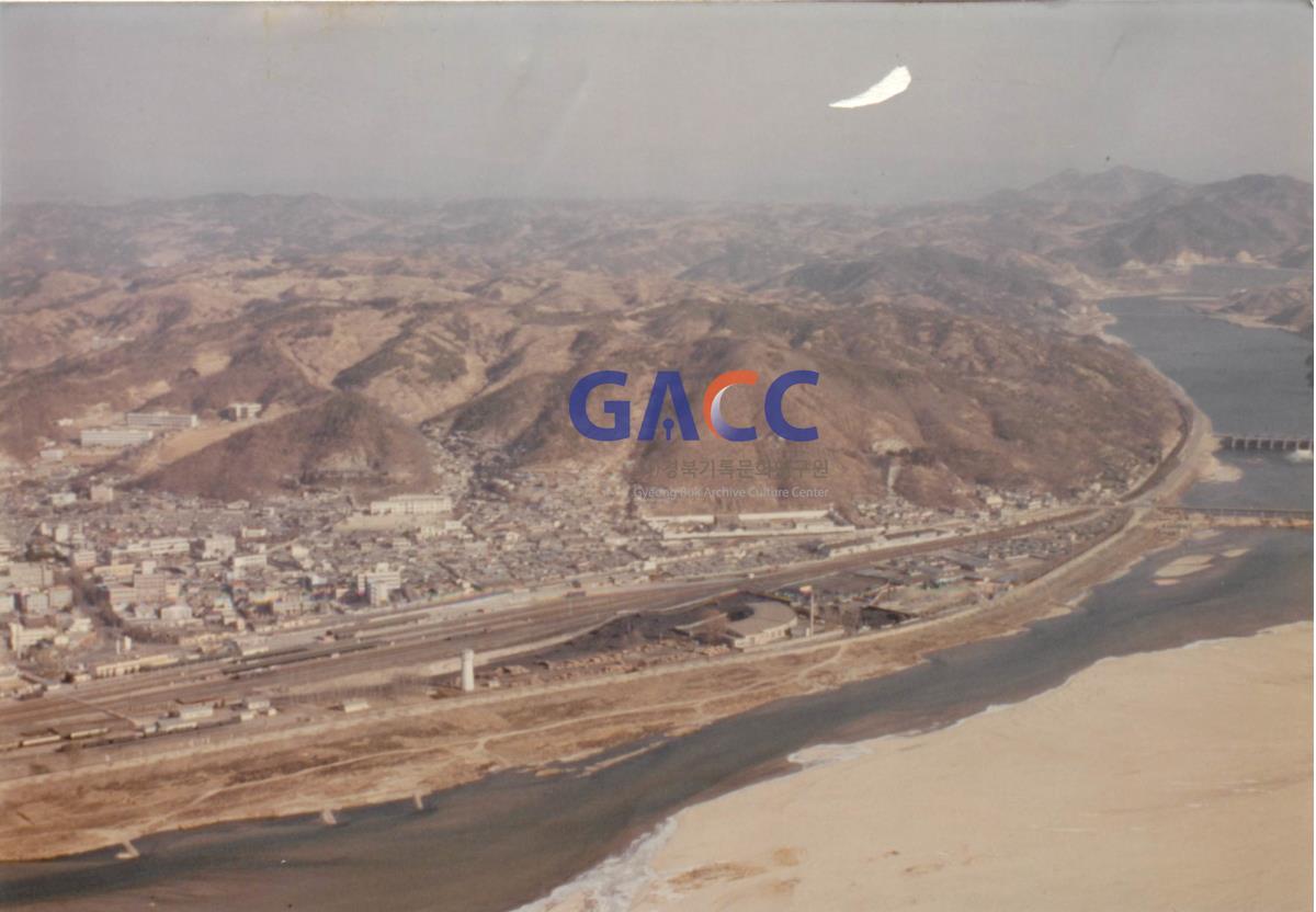 가톨릭 상지대학교 안동시 항공촬영 1981년 1월 작은그림