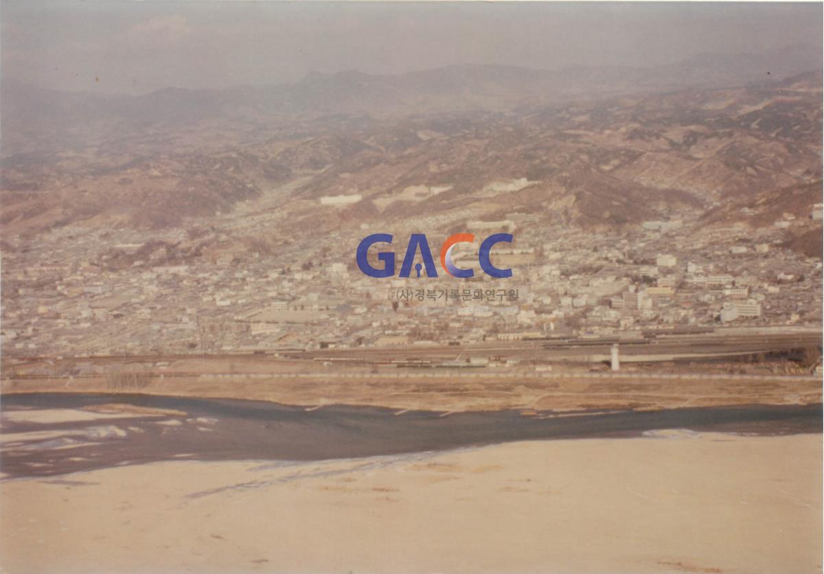가톨릭 상지대학교 안동시 항공촬영 1981년 작은그림