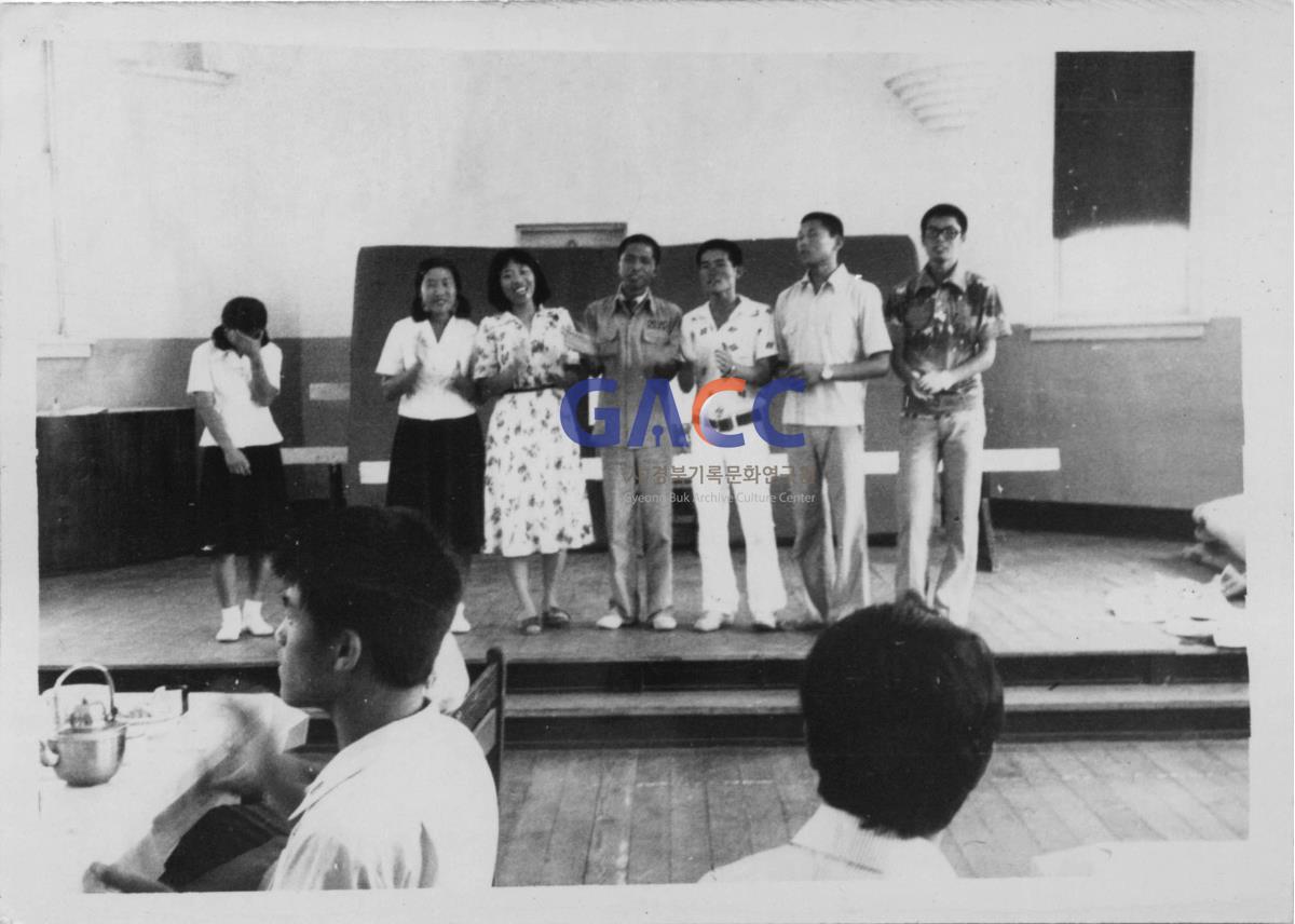 천주교 안동교구 제2차 고등학생 성서모임 1975년 작은그림